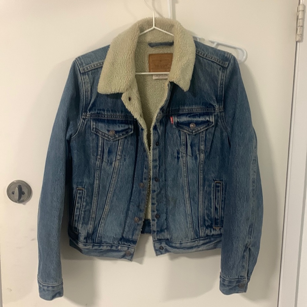 Levi’s wool lined denim jacket